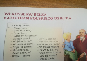 Wiersz pt. "Katechizm Polskiego Dziecka", autor Władysław Bełza